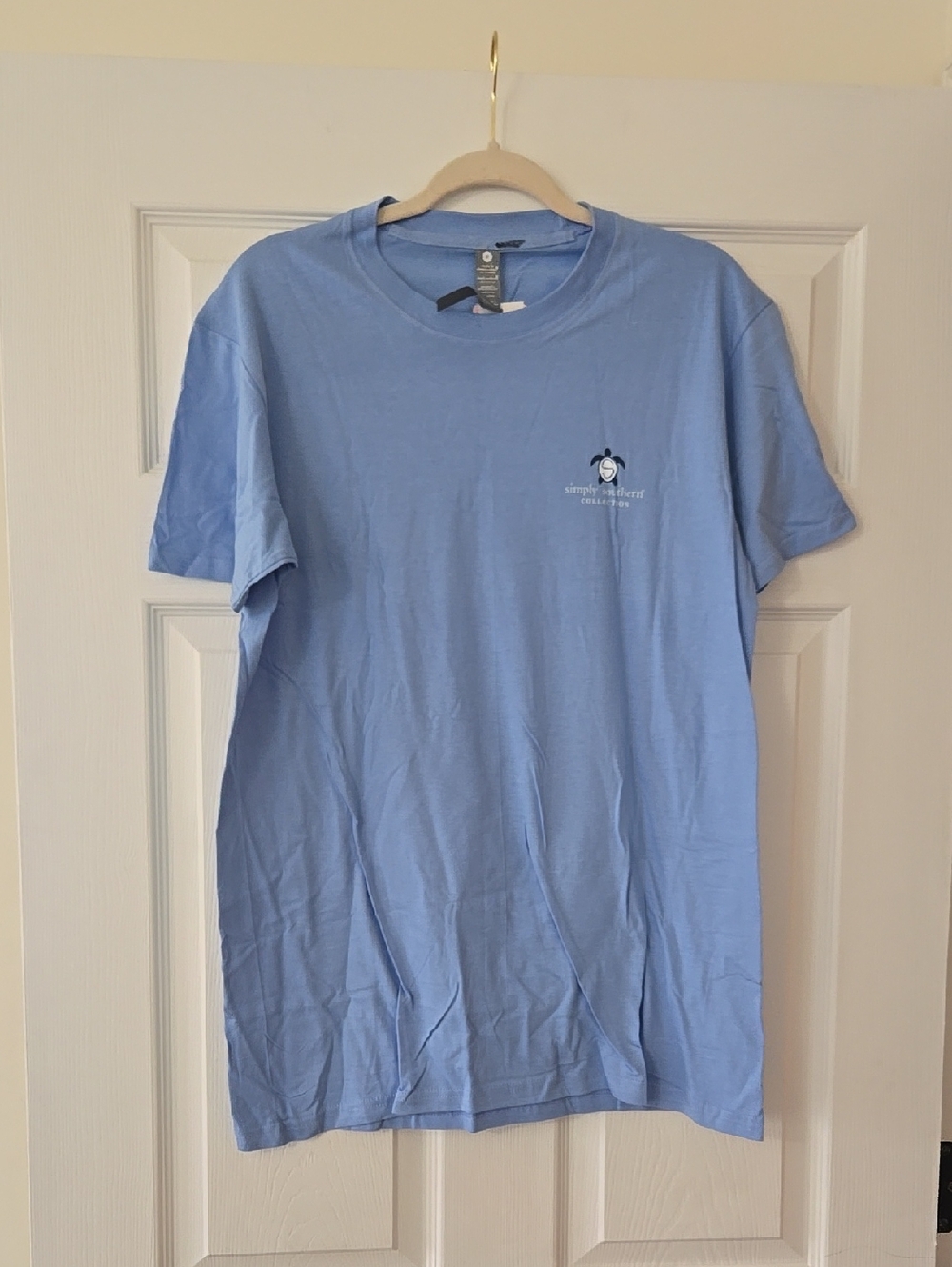 NWT Simply Southern Ocean Blue Turtle Tracker Tshirt - Picture 4 of 6